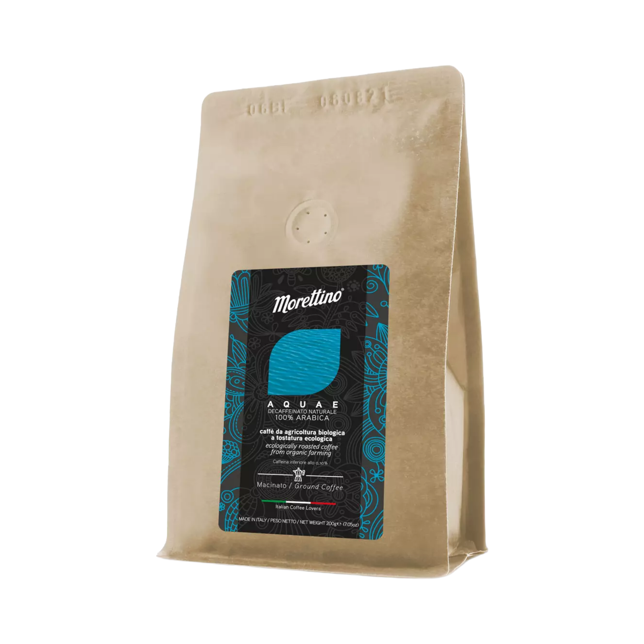 Acquae – Caffè Biologico Decaffeinato Macinato