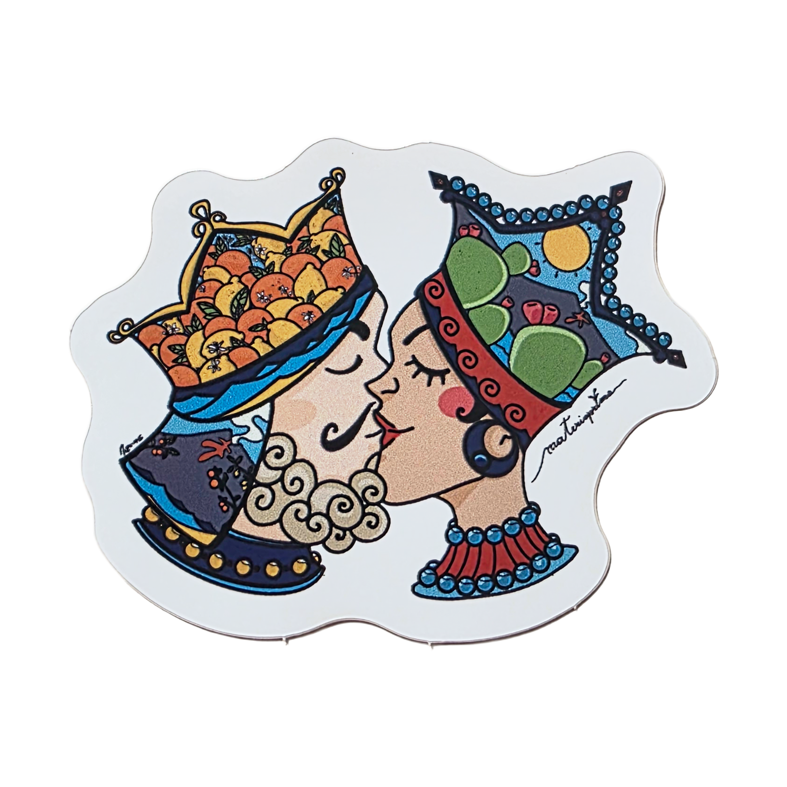 Adesivo  –  Bacio