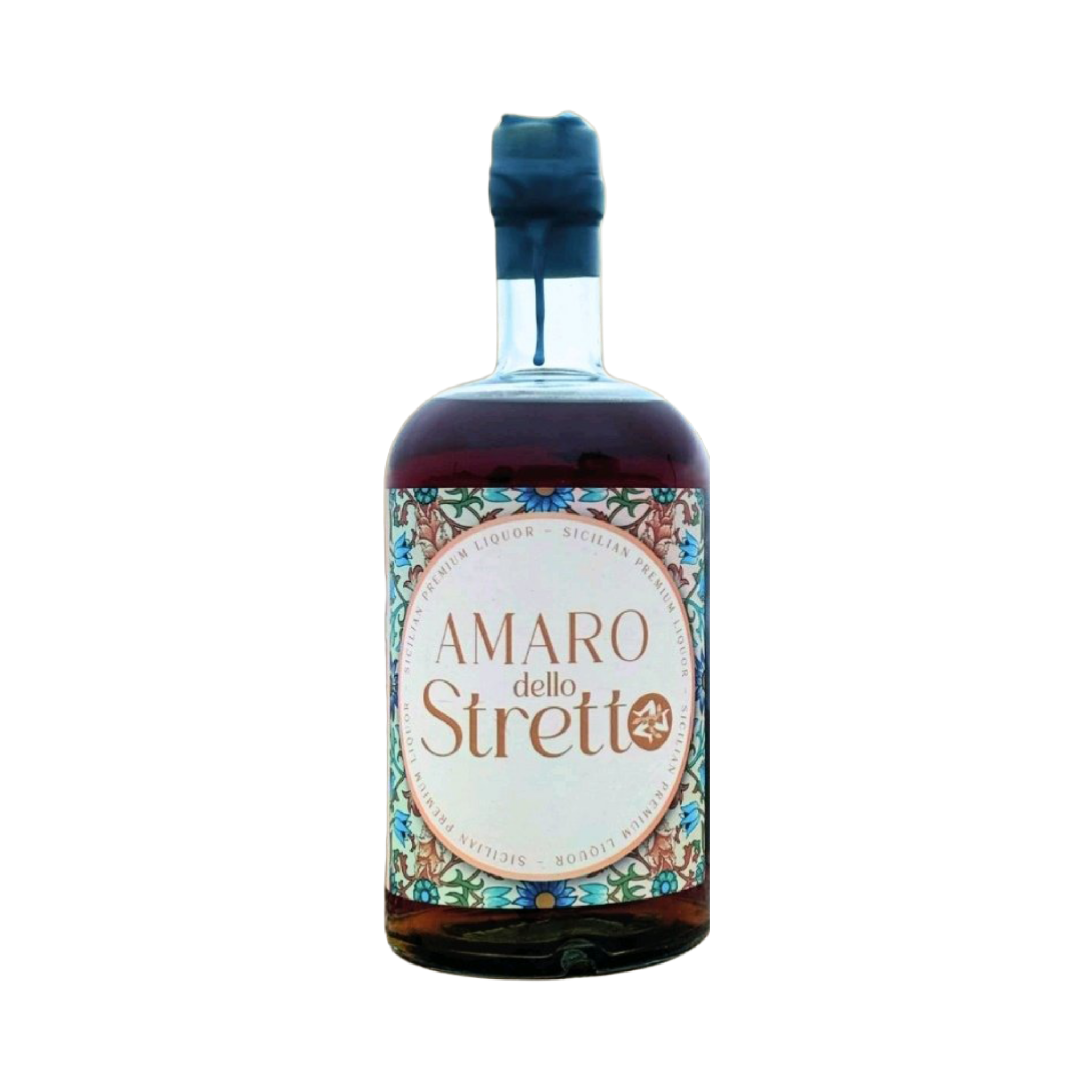 Amaro dello Stretto – Con Cioccolato di Modica, Carrube e Arancia Amara