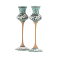 Bicchiere da Grappa in ceramica – Ornato Verde