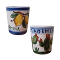 Bicchiere in ceramica – Soggetti assortiti