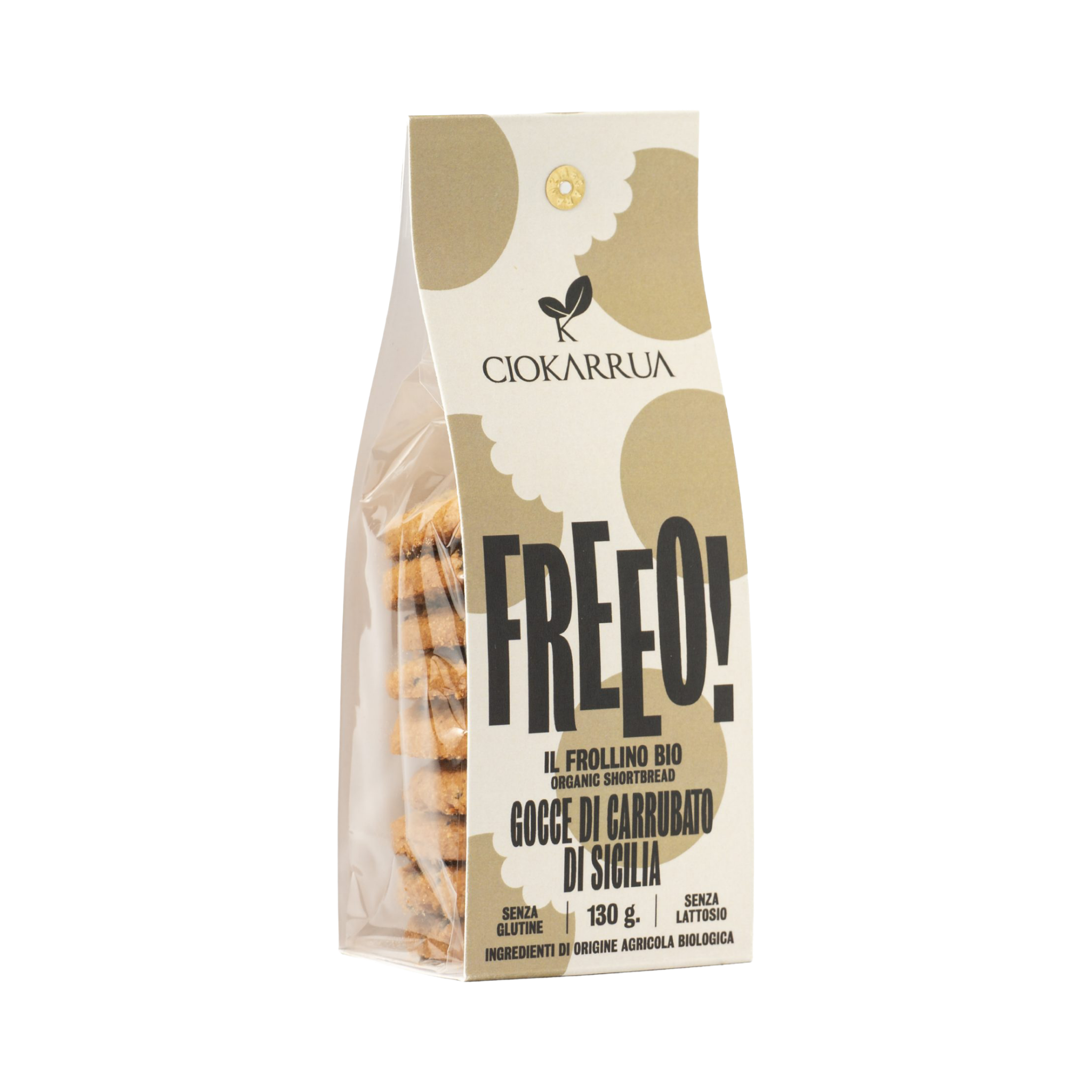 Biscotti Freeo Biologici – Gocce di Carrubato
