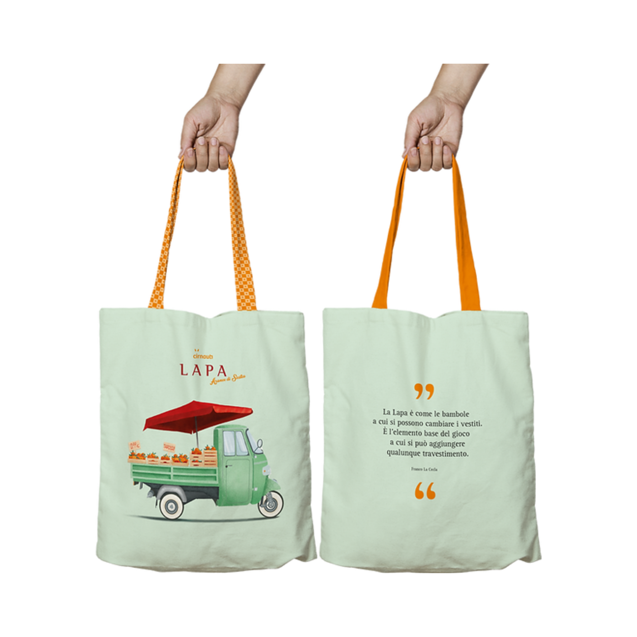 Borsa in Tela – Lapa Arance