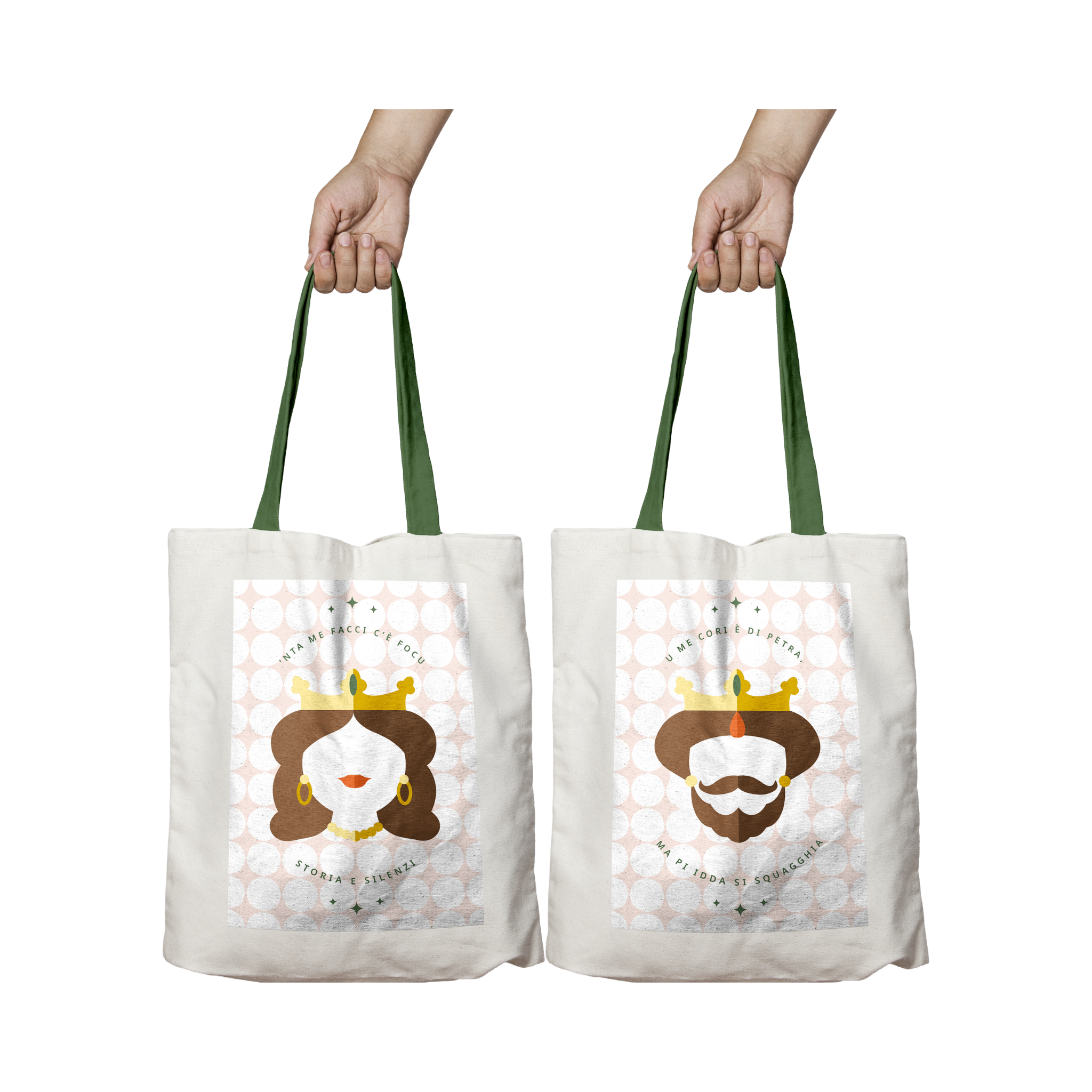 Borsa in Tela – Teste di Moro