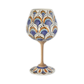 Calice in ceramica – Coda di Pavone Bianco