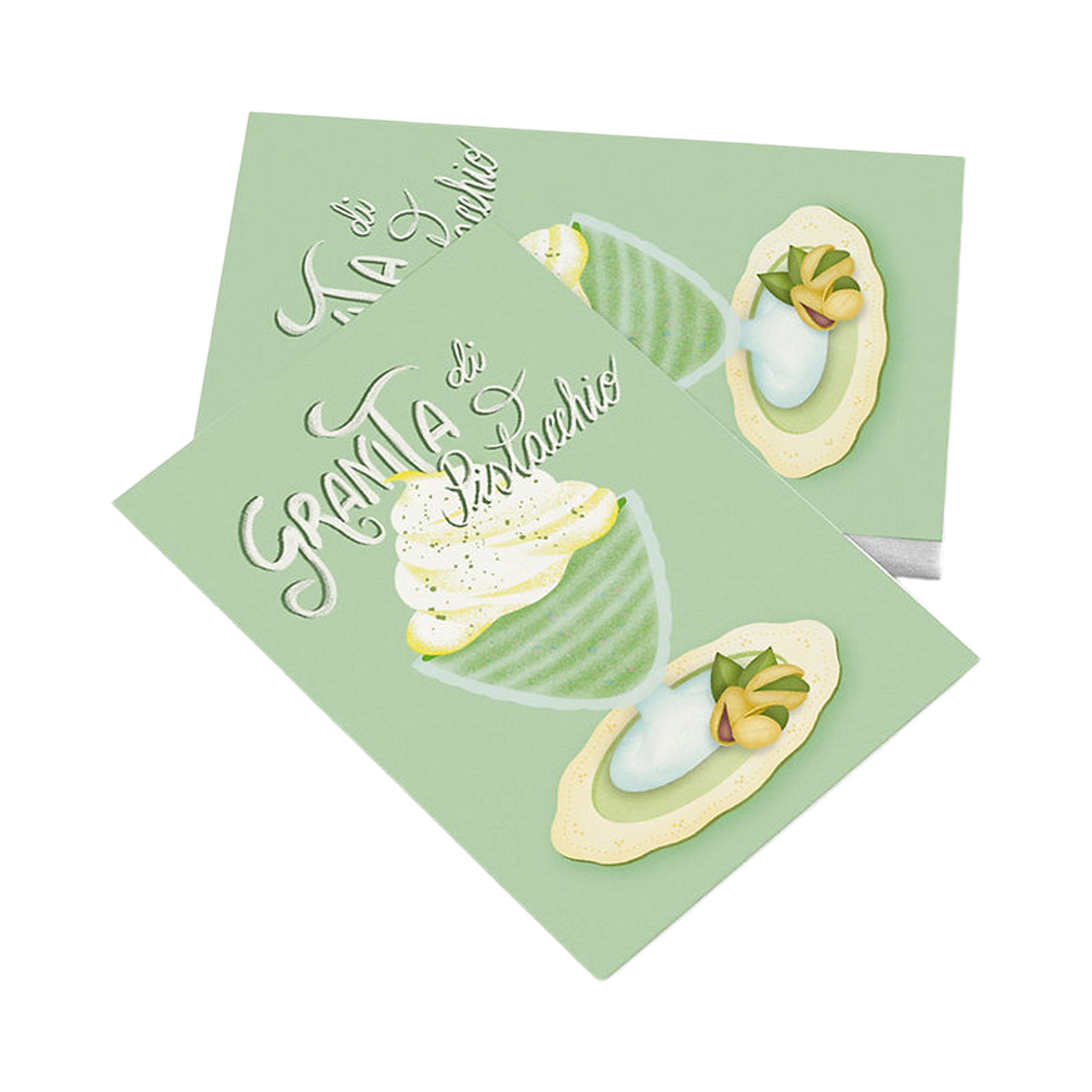 Cartolina – Granita di Pistacchio
