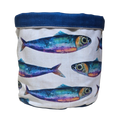 Cestino in tessuto – Sardine