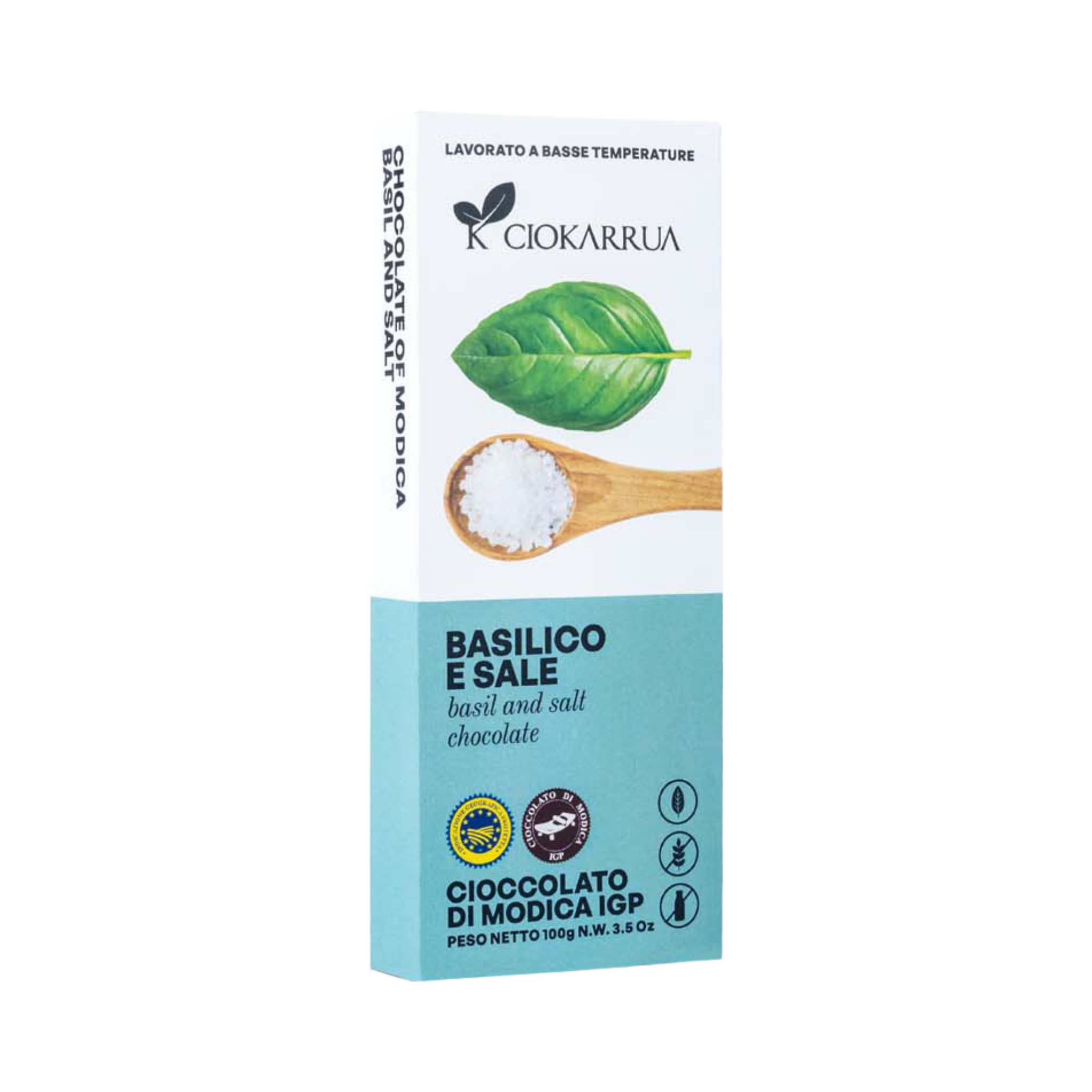 Cioccolato di Modica IGP – Basilico e Sale