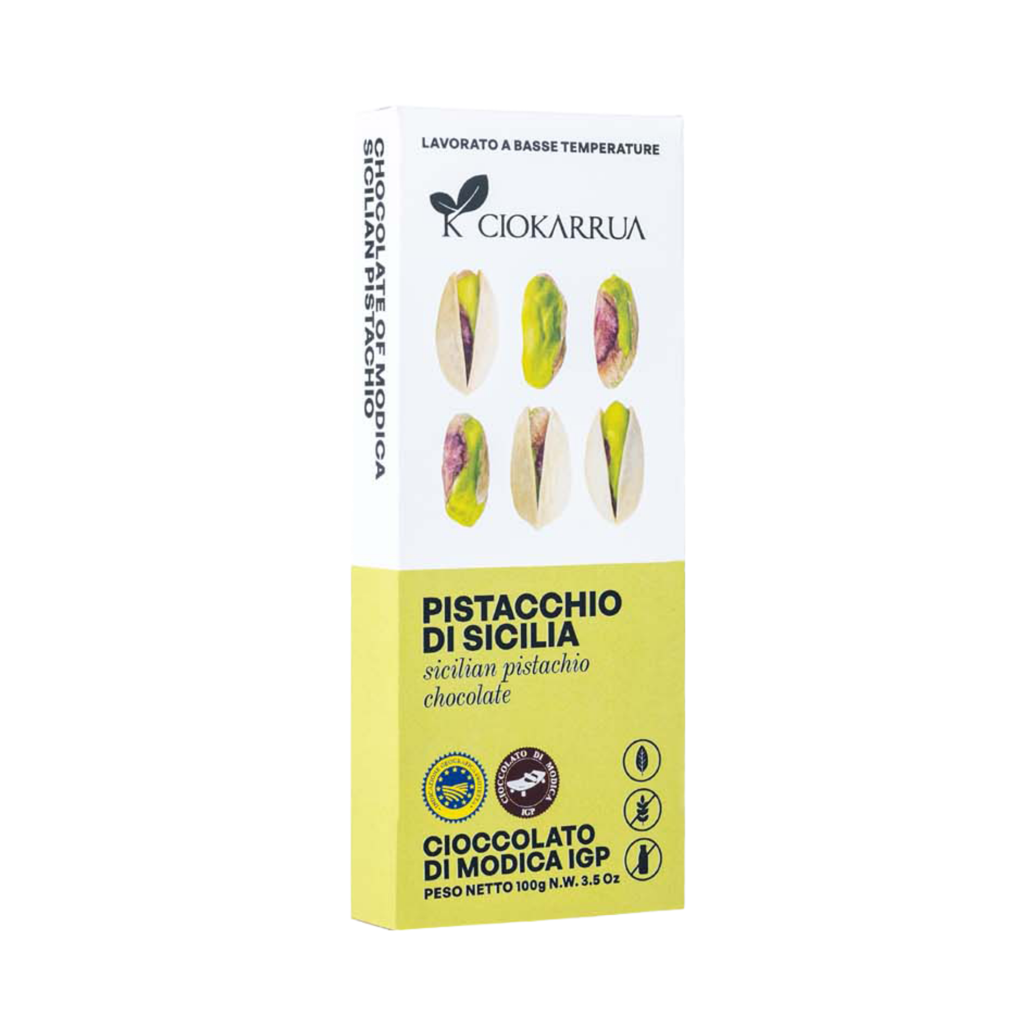 Cioccolato di Modica IGP – Pistacchio