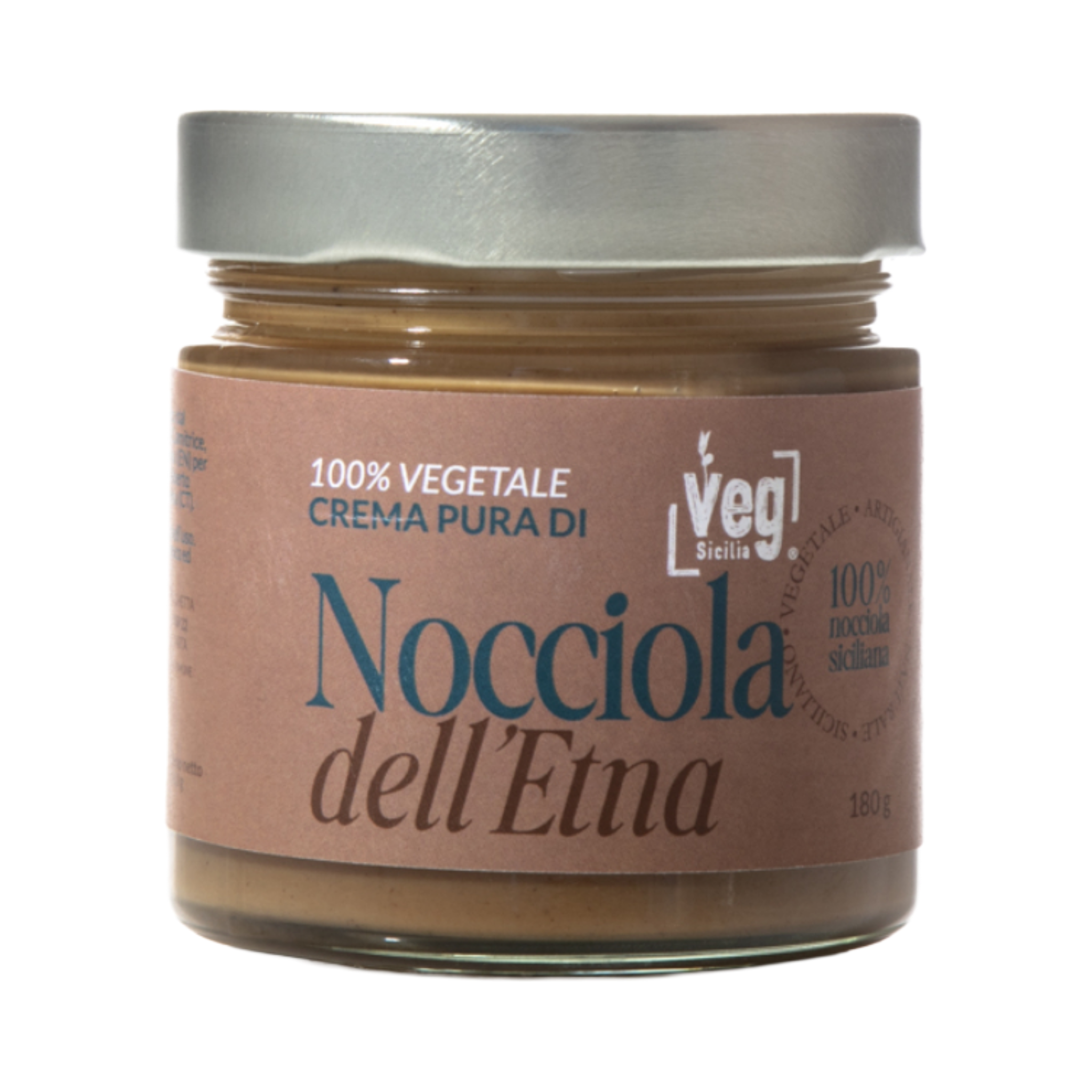 Crema Pura di Nocciole dell’Etna Vegana