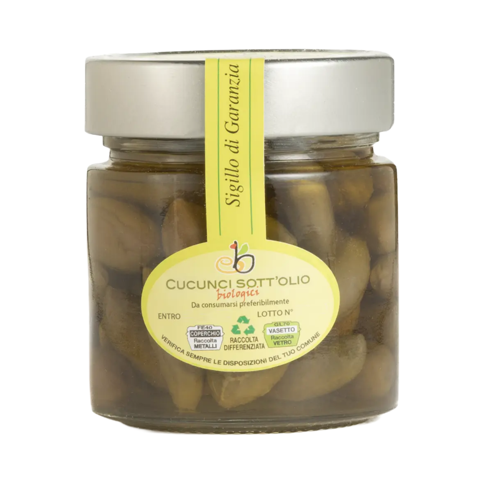 Cucunci Biologici – Sott’olio