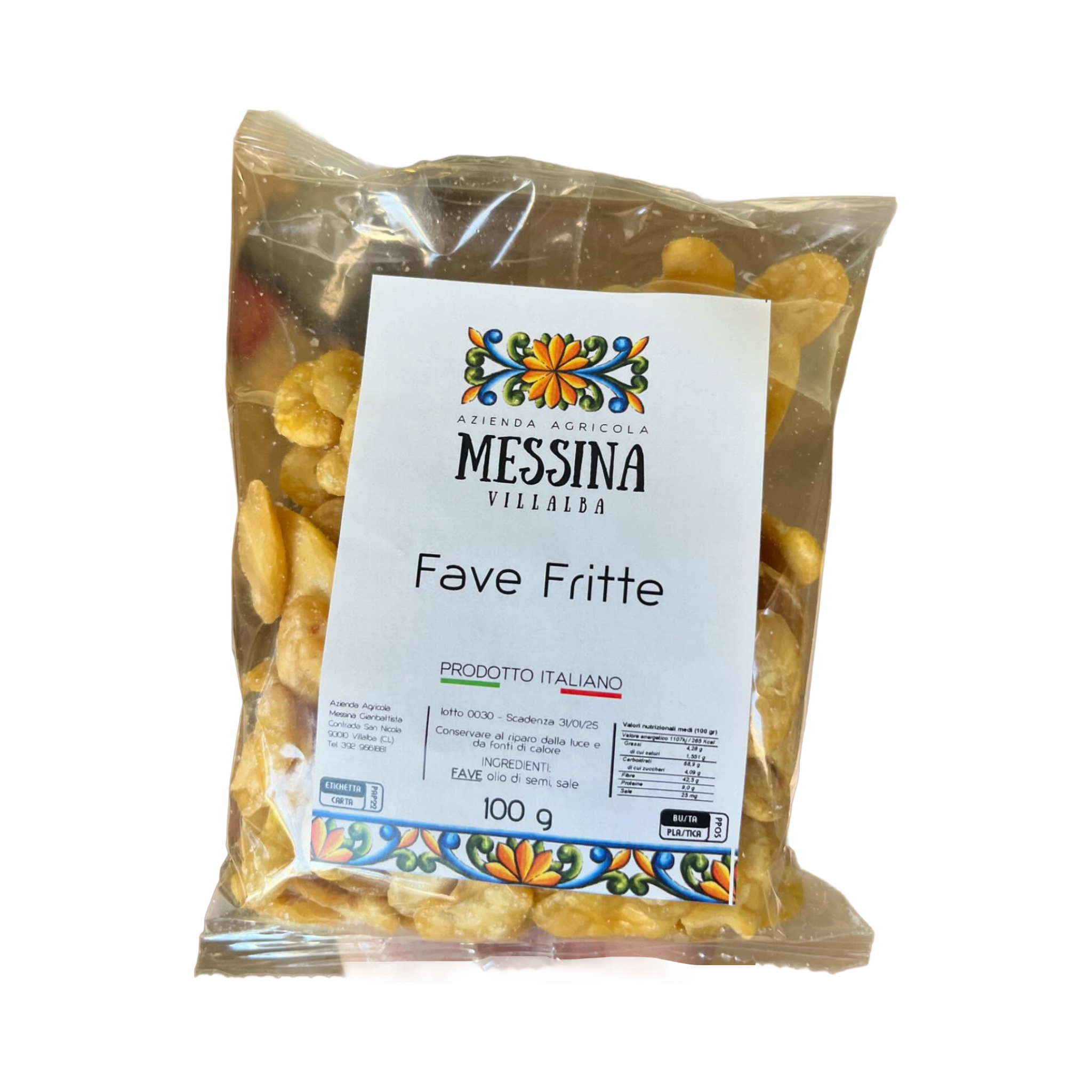 Fave Fritte – Pepe Nero