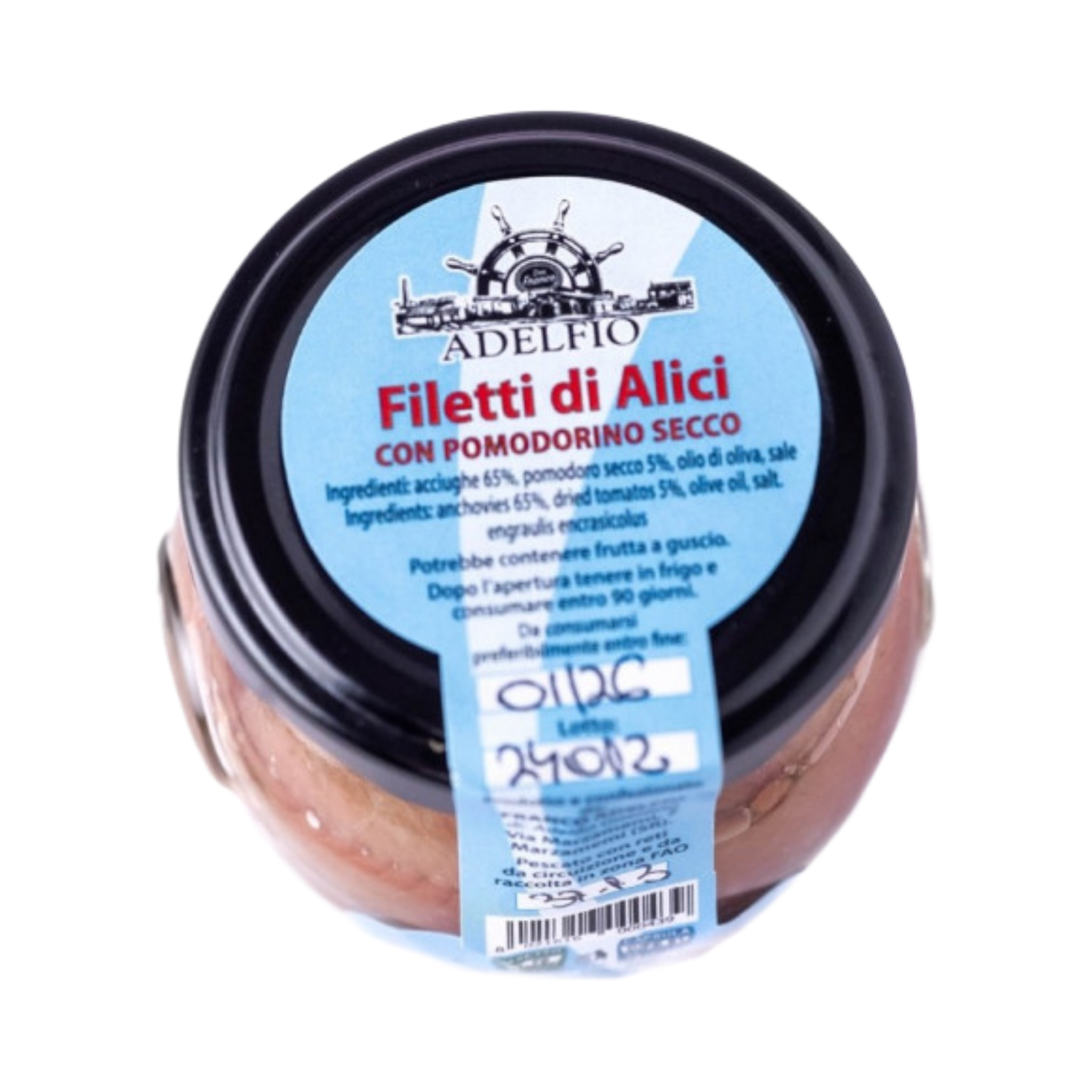 Filetti di Alici – Con Pomodorini Secchi
