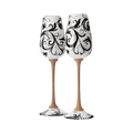 Flute in ceramica – Volute Nere