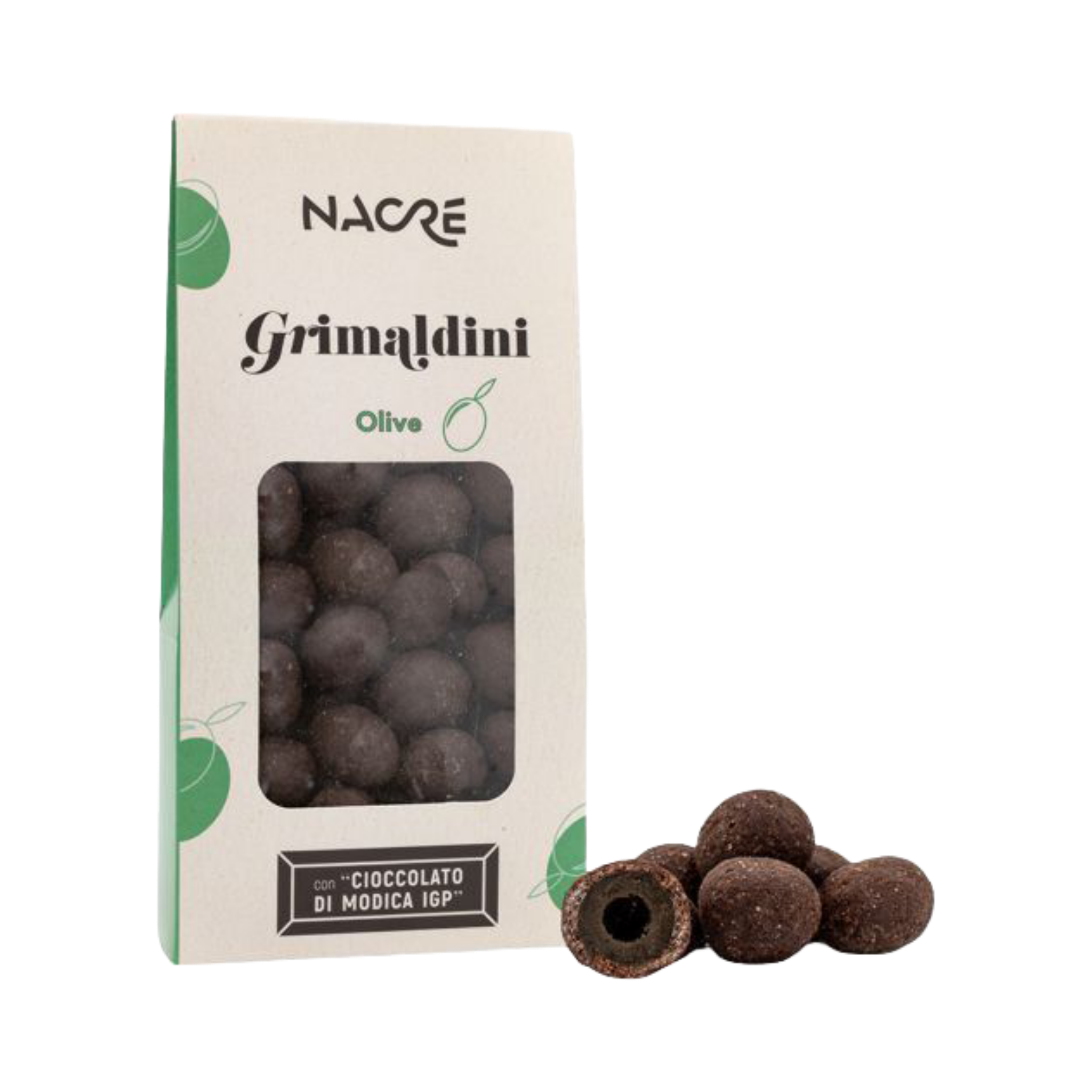 Grimaldini Cioccolato di Modica IGP – Olive