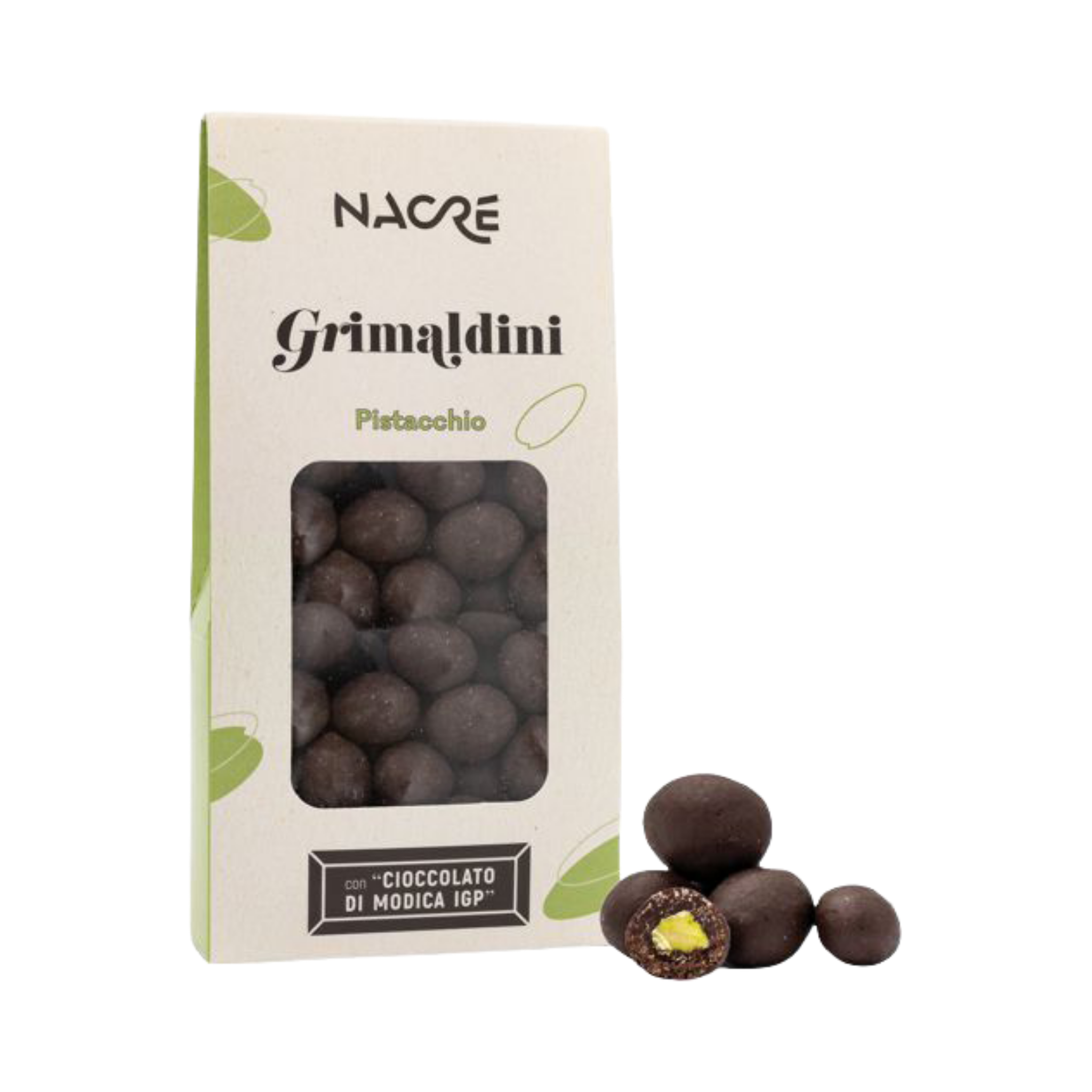 Grimaldini Cioccolato di Modica IGP – Pistacchio