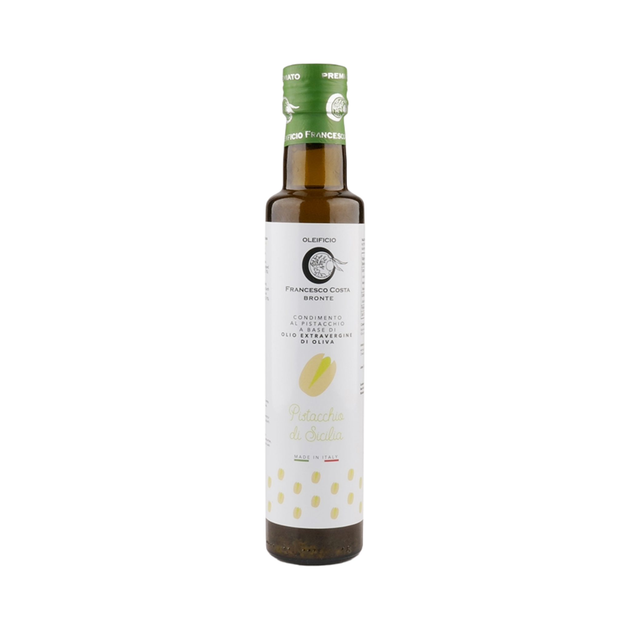Olio Extra Vergine di Oliva Aromatizzato – Pistacchio