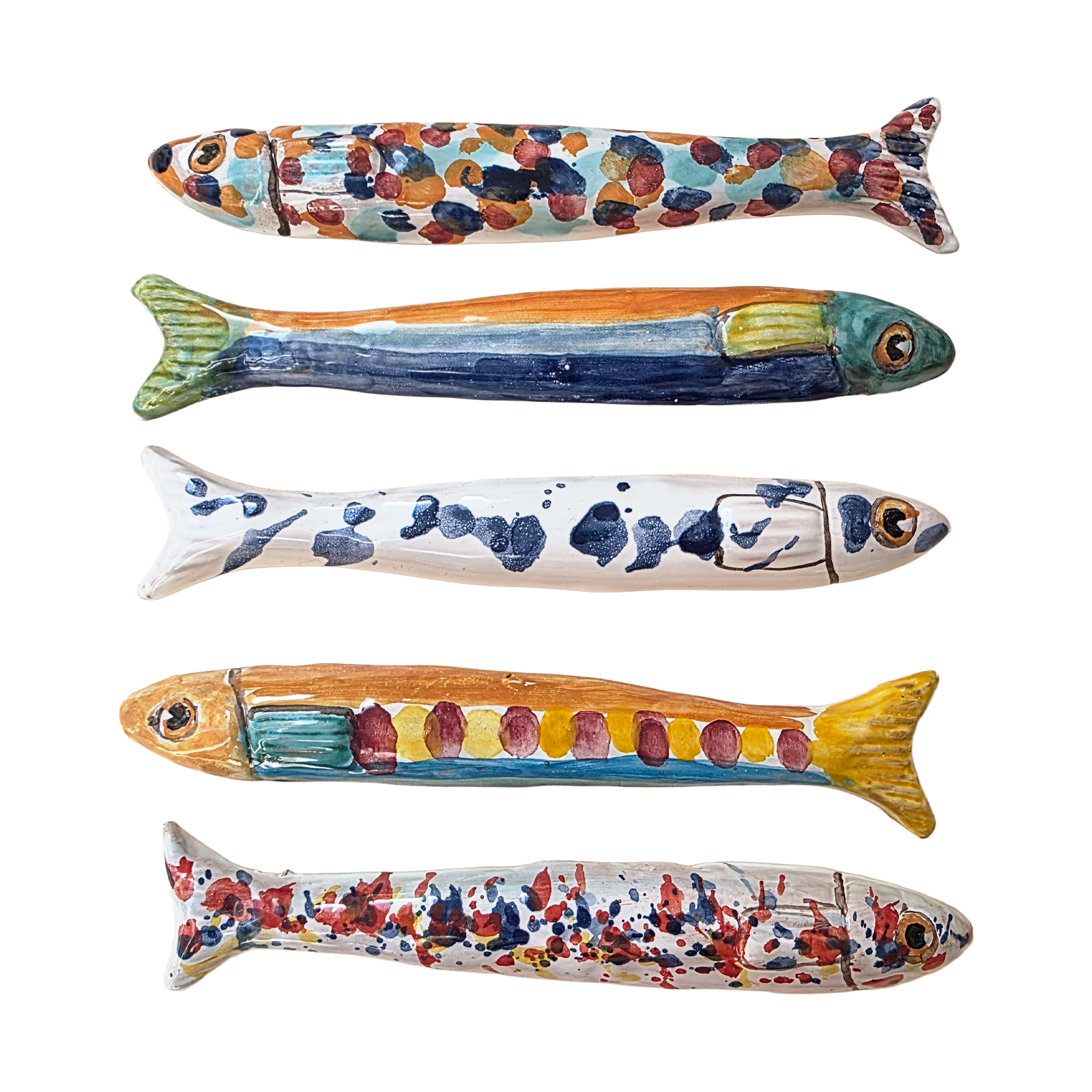 Pesciolini in ceramica – Soggetti assortiti