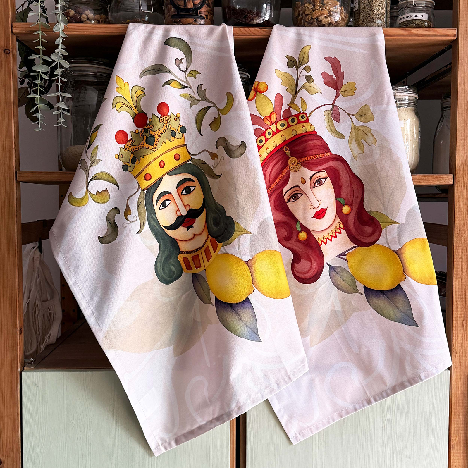 Set di 2 Canovacci – Mori