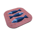 Set di 6 Sottobicchieri – Sardine