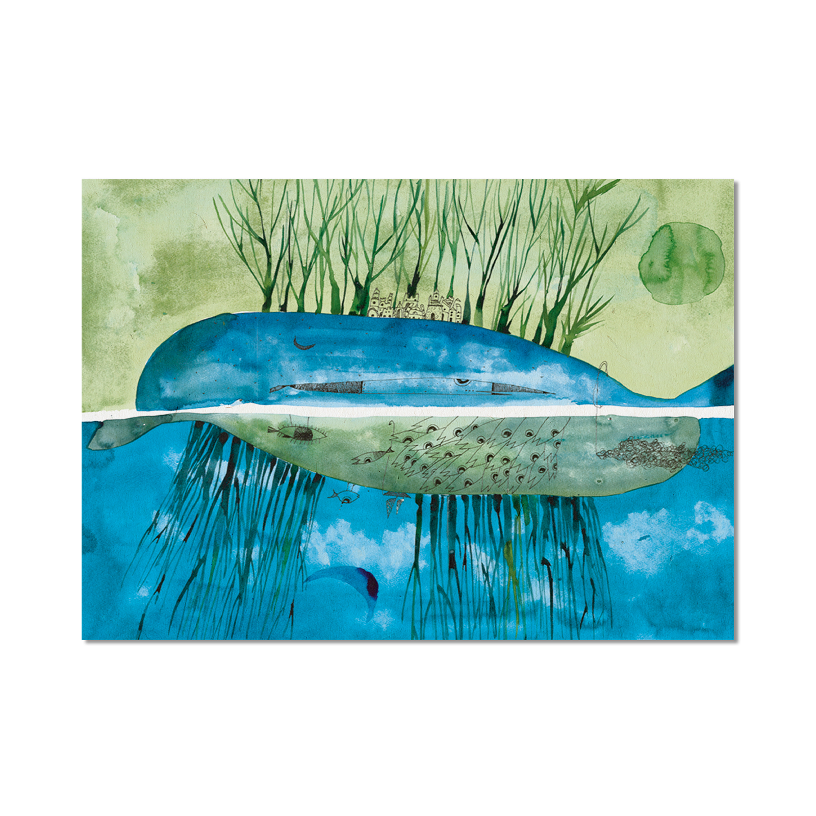 Stampa Illustrata – Balena Gestalt