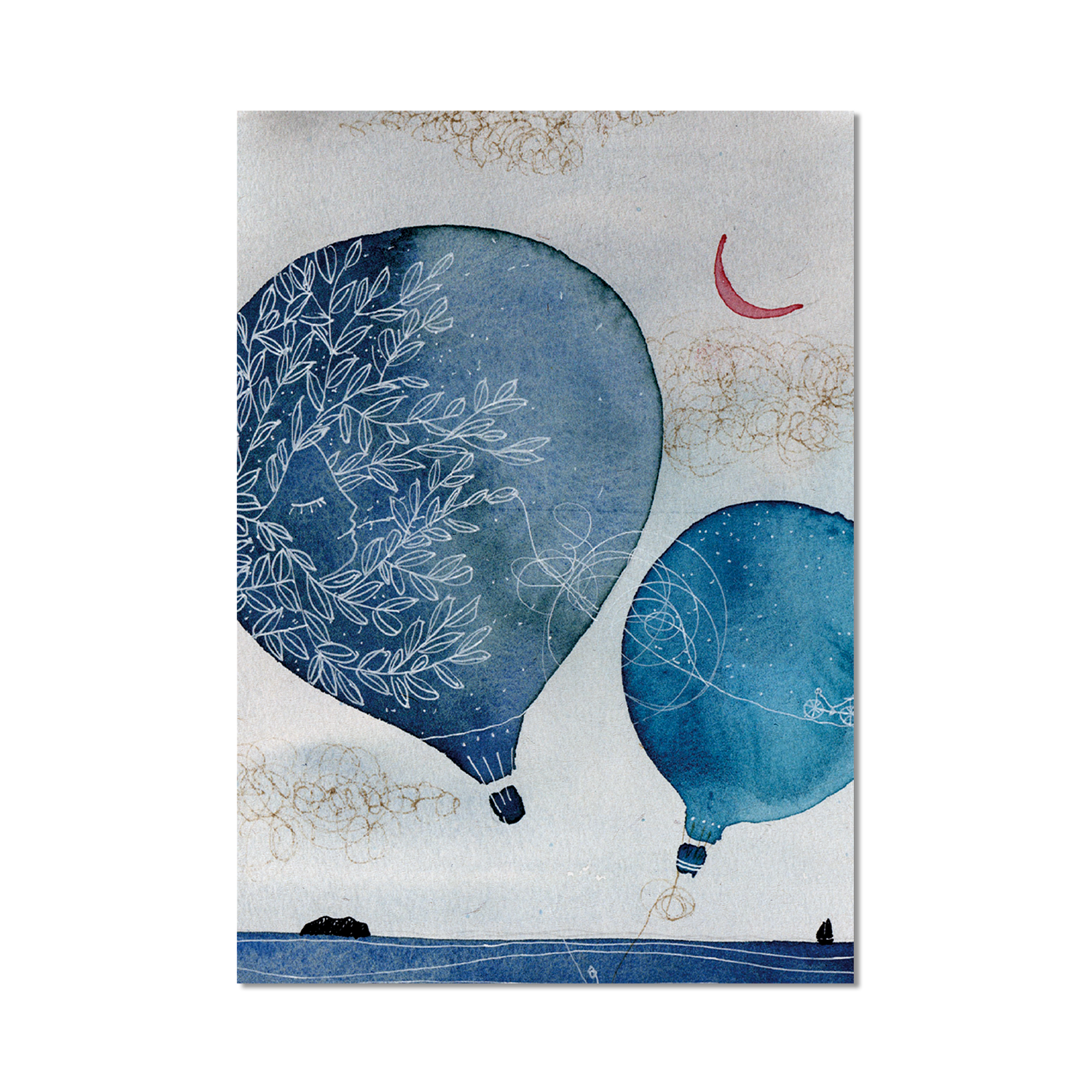 Stampa Illustrata – Collezione Mongolfiera 1