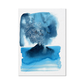 Stampa Illustrata – Collezione Vulcani – Blu Stromboli