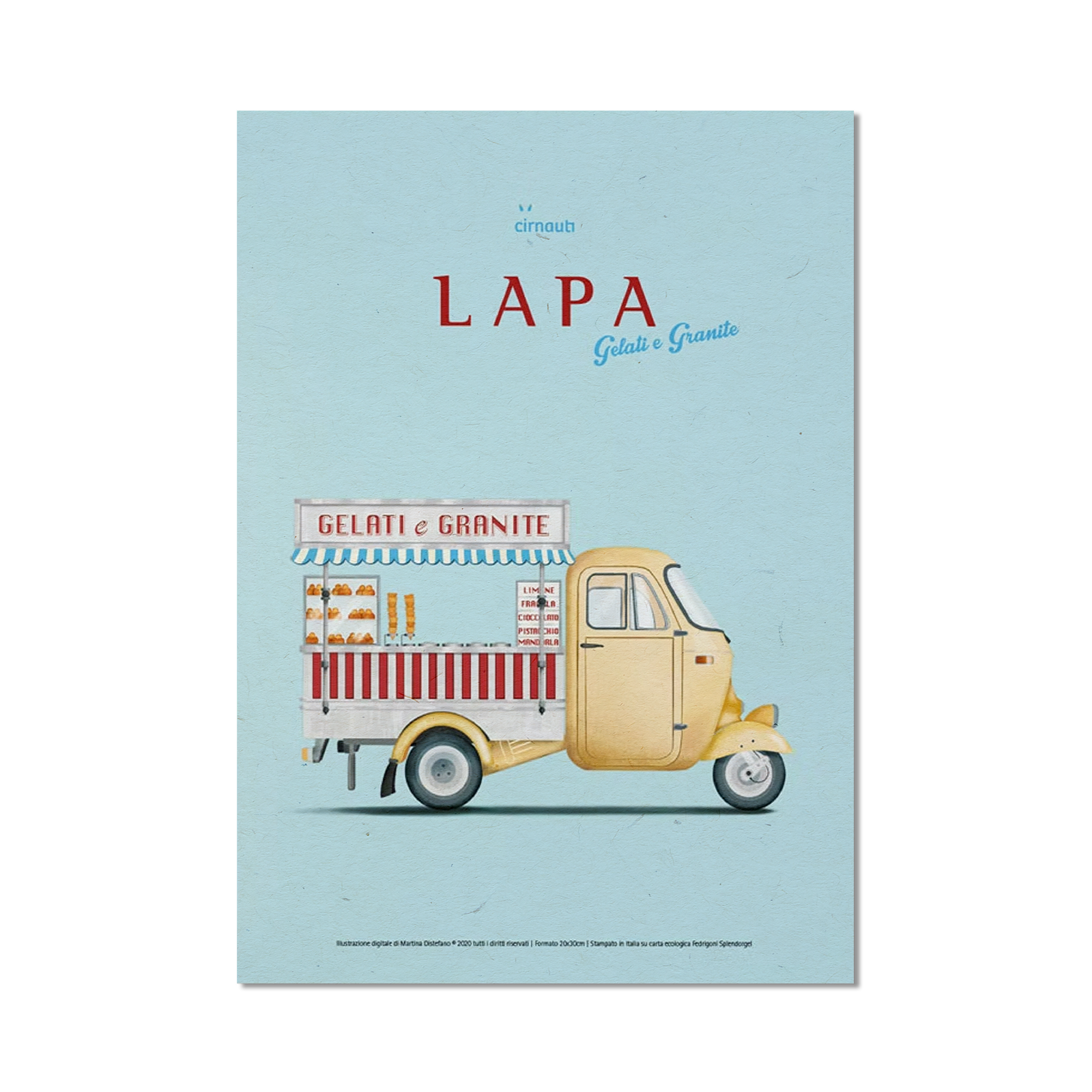 Stampa illustrata – Lapa Granite
