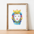 Stampa Illustrata – Moro Donna Classico