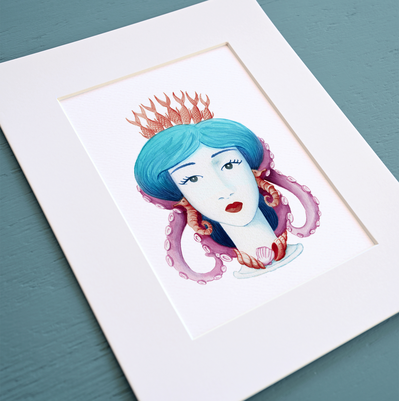 Stampa Illustrata – Moro Donna Marina
