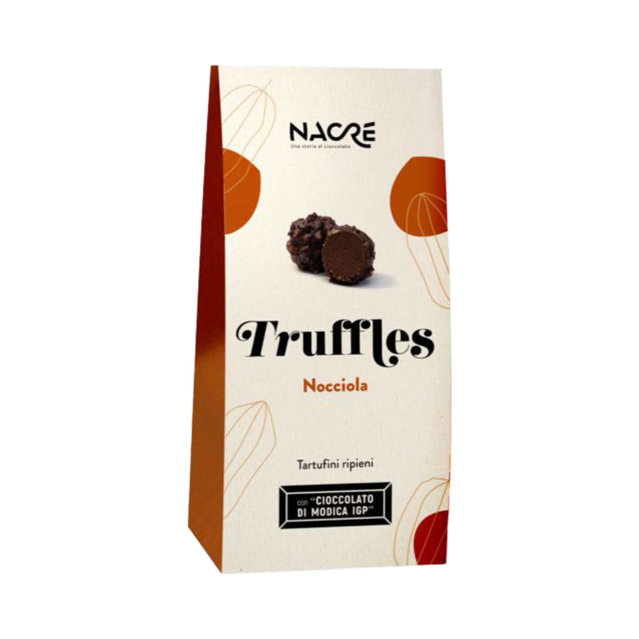 Tartufini Cioccolato di Modica IGP – Nocciola