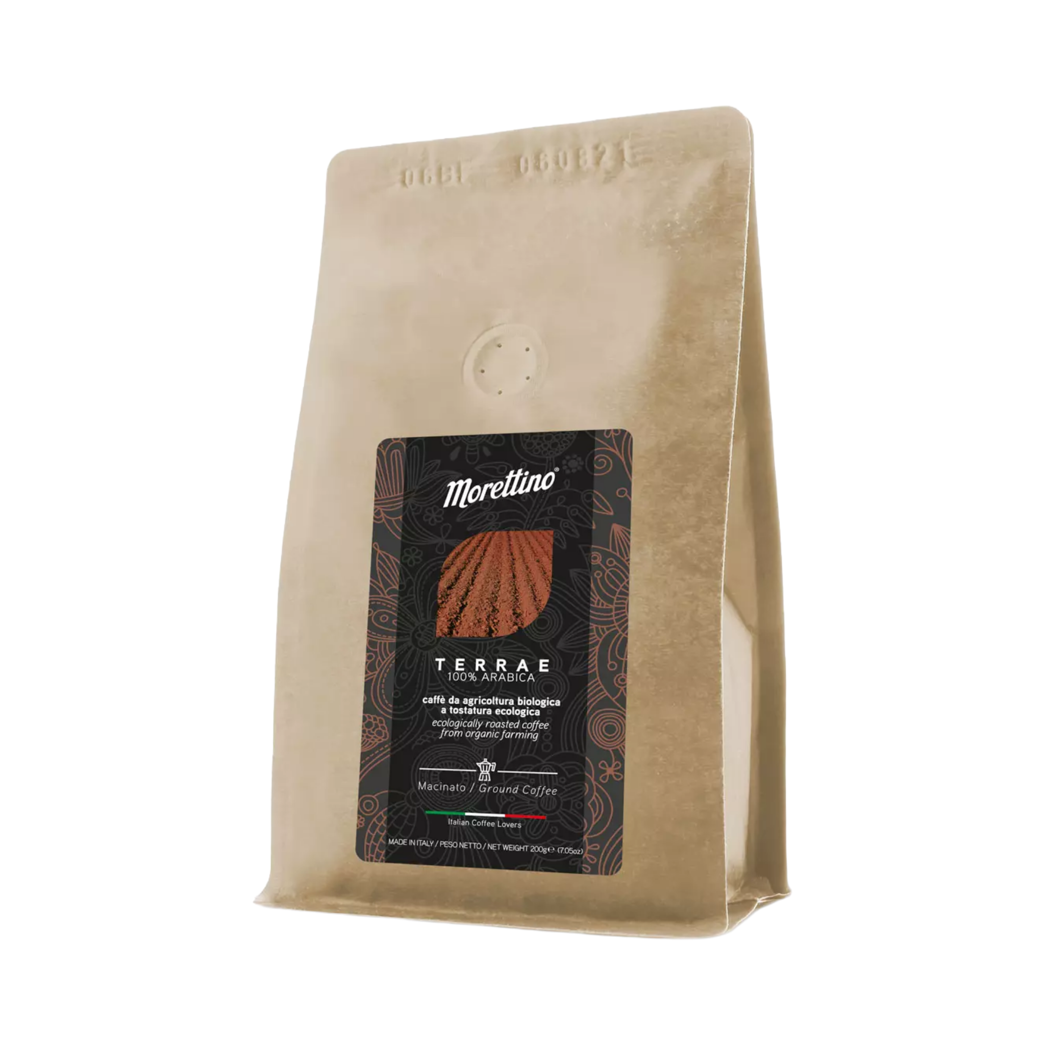 Terrae – Caffè Biologico Macinato 100% Arabica